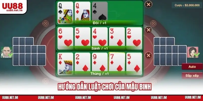 Hướng dẫn luật chơi của mậu binh