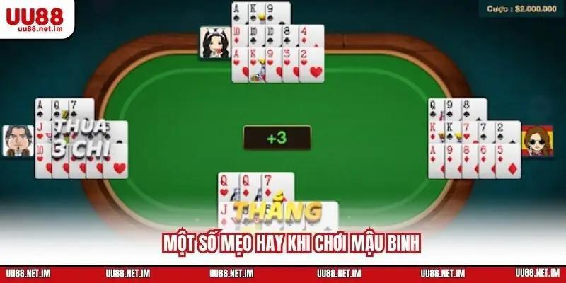 Một số mẹo hay khi chơi mậu binh